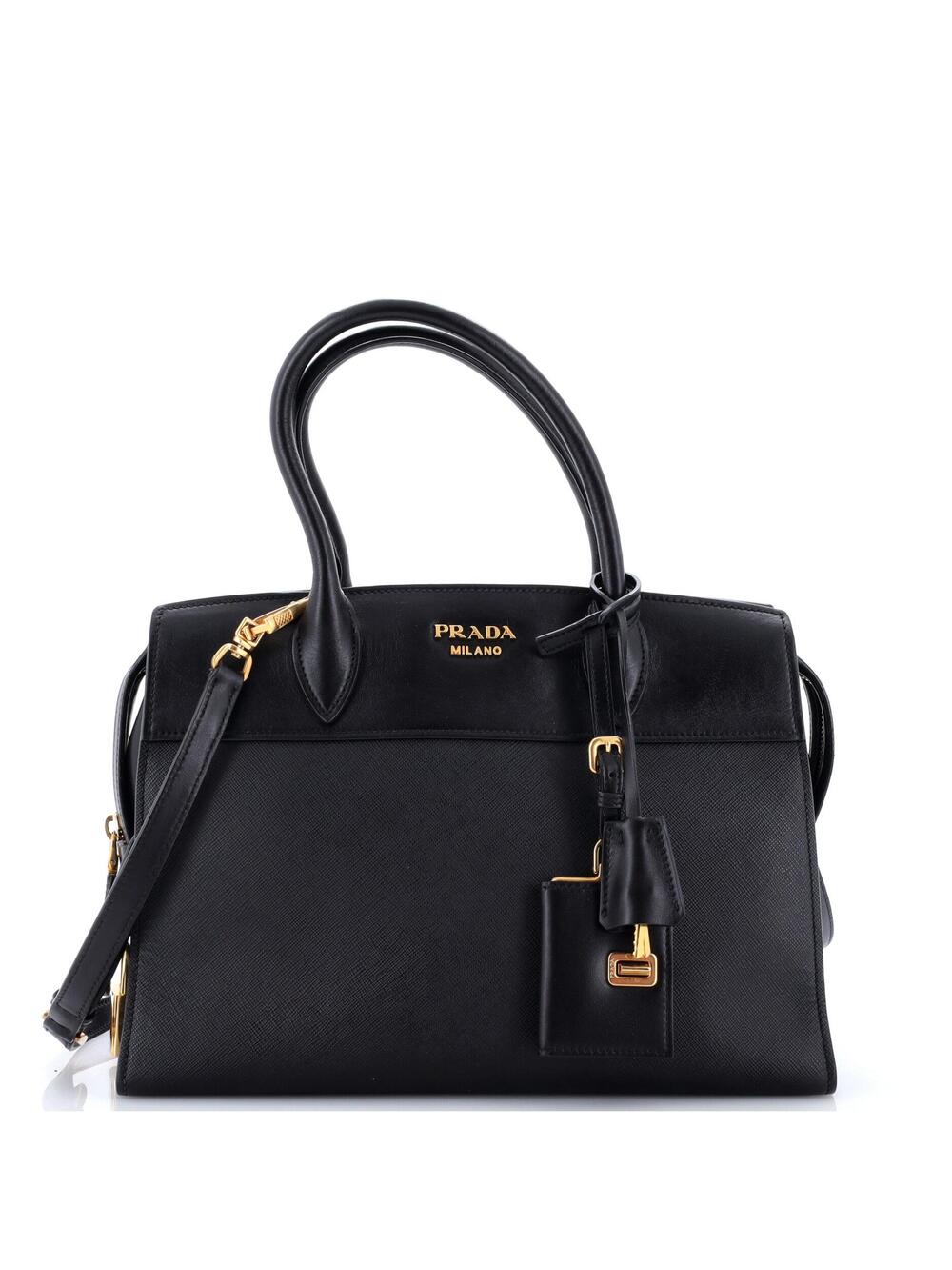 Prada Esplanade Tote Saffiano With City #340426P14B